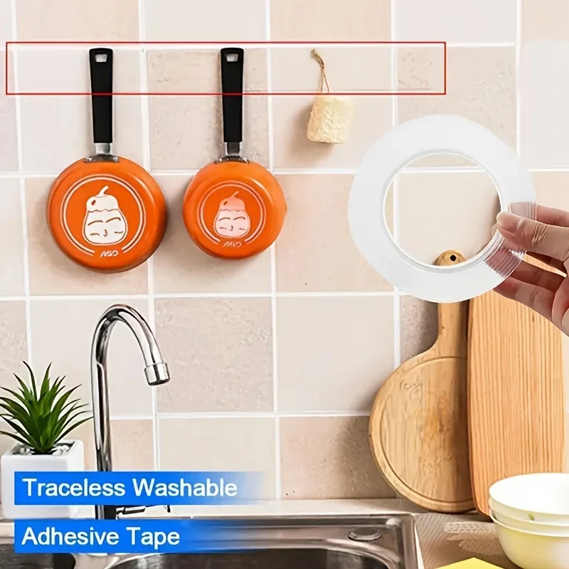 両面コンタクト粘着テープ,強力で非常に強力,キッチンとバスル - Woodworking Essential Tools のレビューと価格