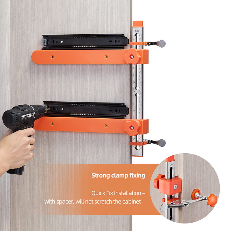 ヘビーデューティー ステンレス製 ドロワースライドジグ マグ - Woodworking Quick Clamps のレビューと価格