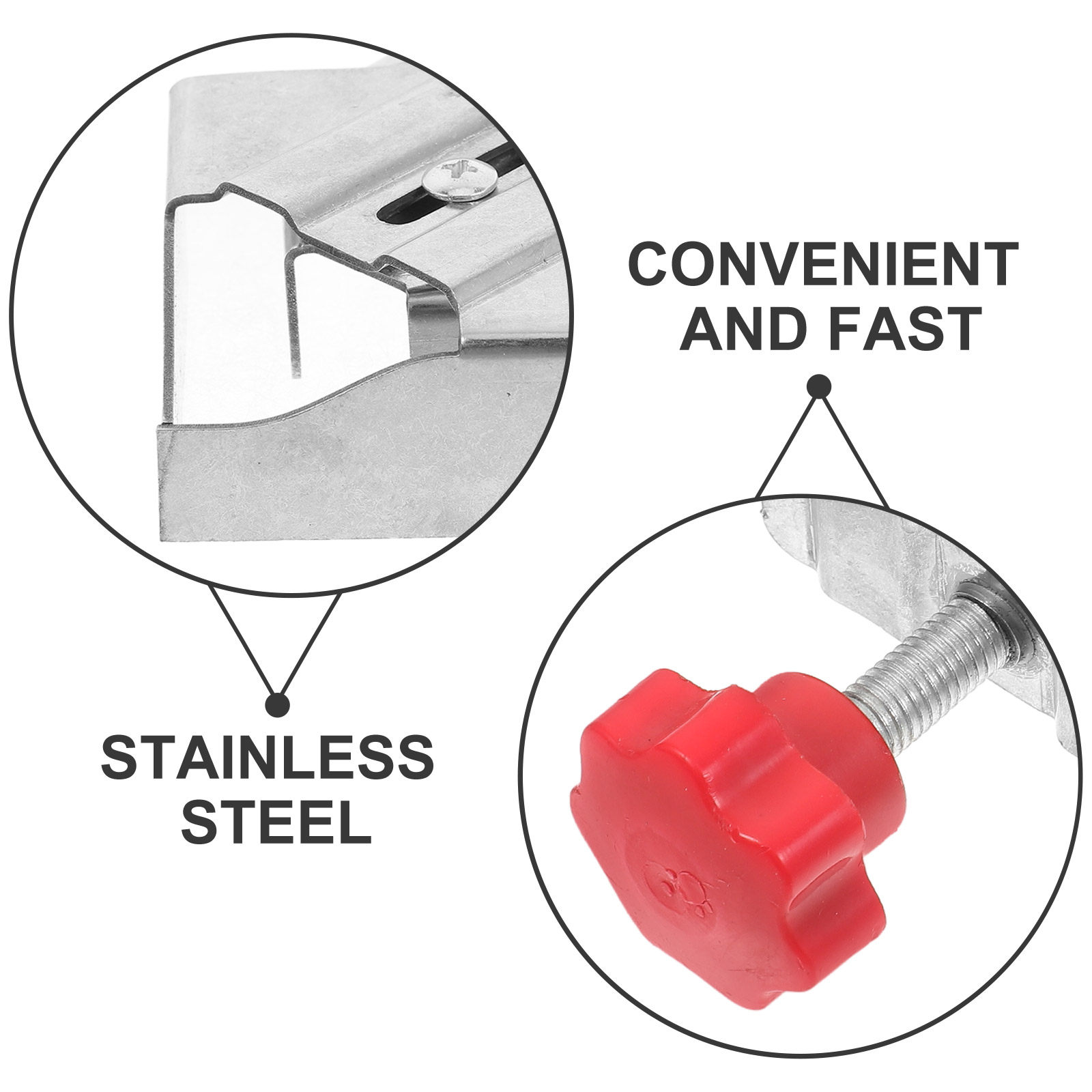 2個入り直角クランプ ステンレス製 木工用コーナークランプ  - Woodworking Quick Clamps のレビューと価格