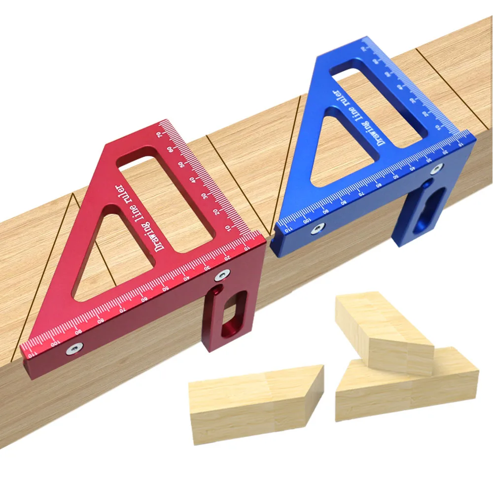 木工用直角定規 アルミ合金製マイター三角定規 高精度レイアウ - Woodworking For Engineers のレビューと価格