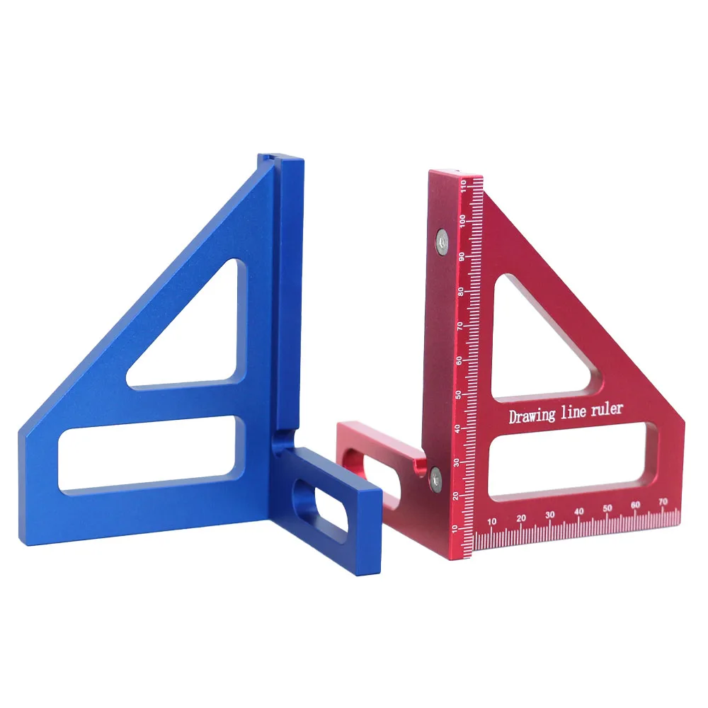 木工用直角定規 アルミ合金製マイター三角定規 高精度レイアウ - Woodworking For Engineers のレビューと価格