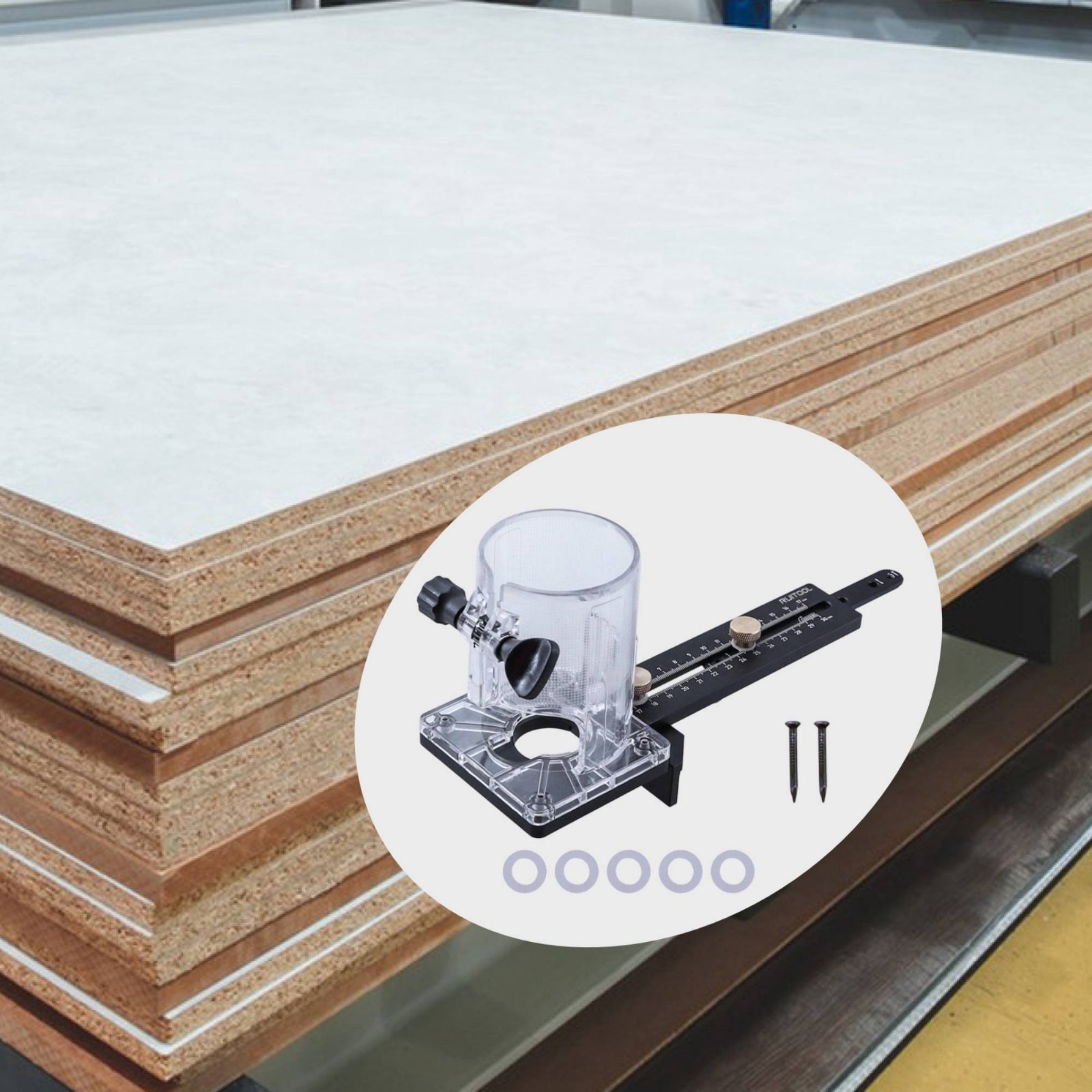 ルーターサークルカッティングジグ多機能ルーターサークルカッタ - Woodworking Router のレビューと価格